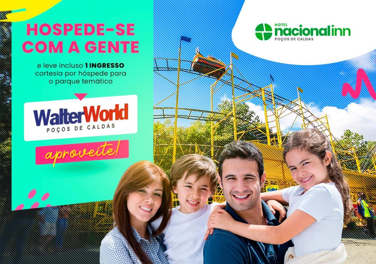 Hotel Nacional Inn Pocos De Caldas - Lazer Completo E Gastronomia No Centro Екстериор снимка